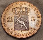 1848 rijksdaalder, Zilver, Ophalen of Verzenden, Losse munt, 2½ gulden