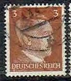 Duitse Rijk 1940 Adolf Hitler 3, Verzenden, Gestempeld, Overige thema's