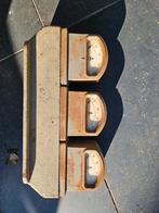 Ampere meter 3 groeps,  Vintage, Antiek en Kunst, Antiek | Gereedschap en Instrumenten, Ophalen of Verzenden