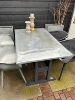 Tuintafel, Tuin en Terras, Ophalen, Gebruikt, Rechthoekig, Hout