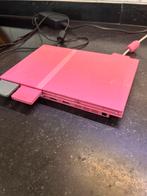Playstaion 2 pink als nieuw, Ophalen of Verzenden, Zo goed als nieuw, Roze, Met 2 controllers