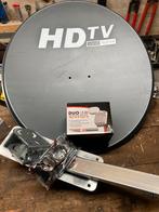 Satelietschotel met duo LNB - NIEUW canal digitaal, Ophalen, Zo goed als nieuw, Overige merken