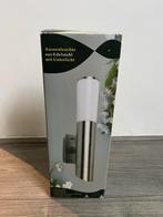 RVS Wandlamp Buiten - Nieuw in Doos!, Tuin en Terras, Ophalen, Minder dan 50 watt, Wandlamp, Nieuw
