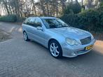Mercedes Benz C Klasse combi 180K Elegance Aut NAP, Auto's, Mercedes-Benz, Automaat, Zwart, 4 cilinders, Stationwagon