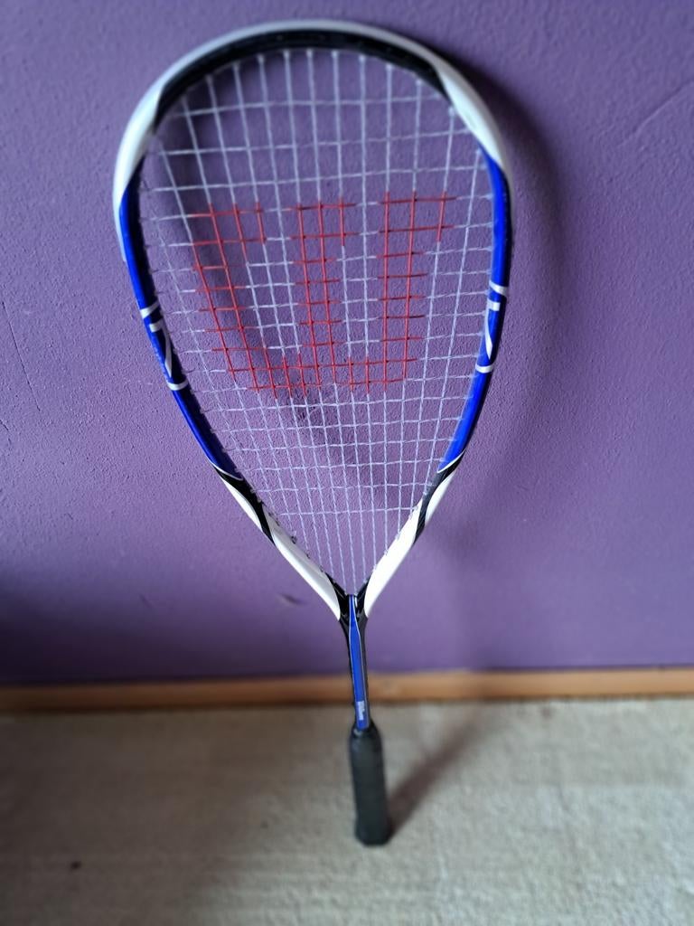 Wilson (K)arophite Black Squash Racket, Sport en Fitness, Squash, Ophalen, Gebruikt, Racket