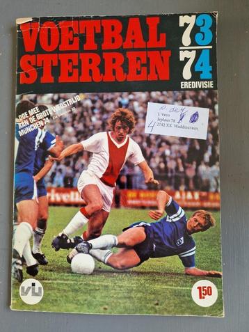 voetbalsterren 1973 / 1974 beschikbaar voor biedingen