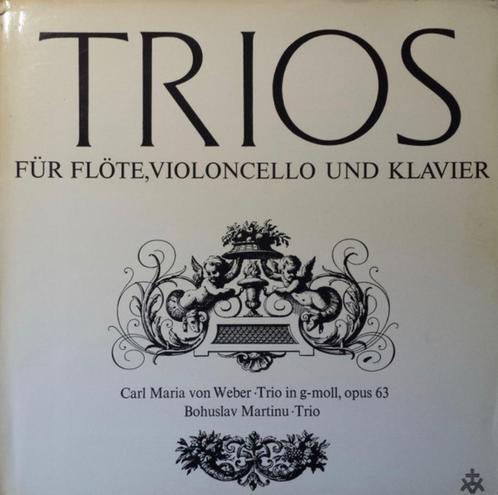 von Weber, Bohuslav Martinu – Trios Violoncello Und Klavier, Cd's en Dvd's, Vinyl | Klassiek, Zo goed als nieuw, Kamermuziek, Ophalen of Verzenden