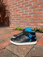 Heren Adidas sneakers schoenen 41 1/3 zwart blauw als nieuw, Blauw, Ophalen of Verzenden, Zo goed als nieuw, Sneakers of Gympen