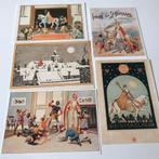5 sinterklaas ansichtkaarten reprint, Verzenden, Zo goed als nieuw