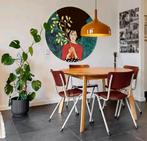 Nonne eettafel 120cm, eikenhout, Sav & Okse, Ophalen, Vier personen, 100 tot 150 cm, 100 tot 150 cm