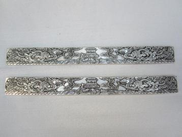 Antieke presse- papier set tibet zilver ( miao zilver) #8065 beschikbaar voor biedingen