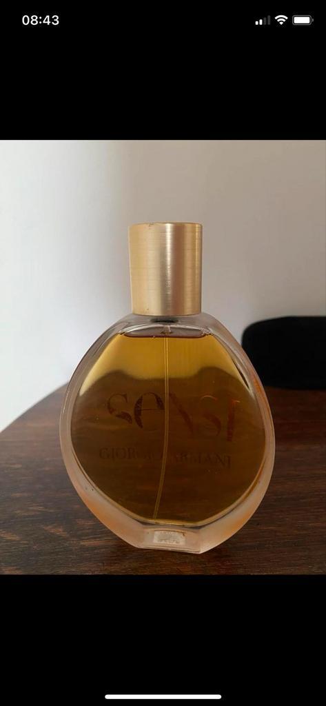 Zeldzame Armani Sensi 100ml - Niet meer gemaakt!, Sieraden, Tassen en Uiterlijk, Uiterlijk | Parfum, Zo goed als nieuw, Ophalen of Verzenden