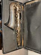 Vintage Saxofoon - René Guénot, Verzenden, Gebruikt, Tenor, Met koffer
