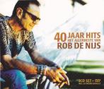 ROB DE NIJS 3 CD + DVD BOX 40 JAAR HITS HET ALLERBESTE VAN, Ophalen of Verzenden