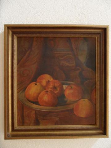 stilleven met appels door AM Sprenger - de appel-schilder beschikbaar voor biedingen