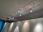 Design Railverlichting, Huis en Inrichting, Lampen | Spots, Ophalen, Halogeen, Metaal of Aluminium, Zo goed als nieuw