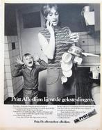 4 vintage advertenties reclames Pritt lijm 1972 VW kever, Verzamelen, Gebruikt, Ophalen