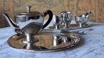 Compleet vintage Douwe Egberts verzilverd koffie servies, Antiek en Kunst, Curiosa en Brocante, Ophalen of Verzenden