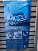 Uniek & mooi reclame doek van de Peugeot Expert ! €4,50, Ophalen of Verzenden, Zo goed als nieuw, Overige typen