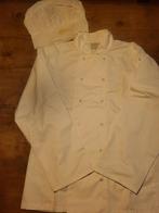 Kok jasje en muts maat m, Ophalen of Verzenden, Zo goed als nieuw, Maat 38/40 (M), Carnaval