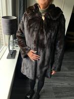 Echt bontjas mink nerts jas imperia furs, Maat 38/40 (M), Bruin, Ophalen of Verzenden, Zo goed als nieuw