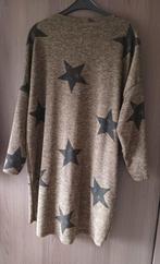 Longsleeve met sterren - Maat M, Zo goed als nieuw, Lange mouw, Groen, Ophalen
