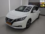 Nissan LEAF E+ N-Connecta 62 kWh 1E EIG 92%SOH DEALEROND ORG, Auto's, Stof, Gebruikt, Wit, Grijs