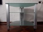 Spectral TV meubel, Huis en Inrichting, Kasten | Televisiemeubels, 50 tot 100 cm, Glas, Minder dan 100 cm, Aluminium grijs