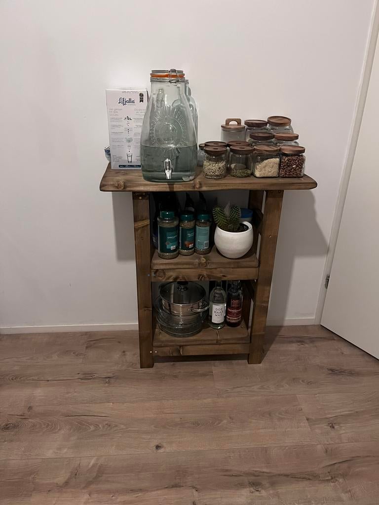 Houten kastje, Ophalen, Nieuw, Hout, Minder dan 50 cm