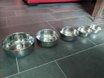 Nest schalen RVS 18/8 (5 stuks), Huis en Inrichting, Ophalen of Verzenden, Gebruikt