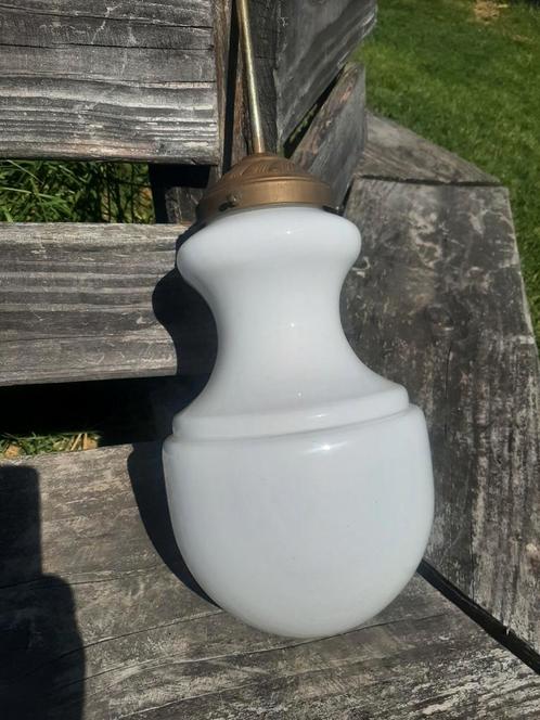 Art Deco - Hanglamp - (Pendel / Kegel / jaren 30), Antiek en Kunst, Antiek | Lampen, Ophalen of Verzenden