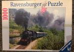 Ravensburger Puzzel - Stoomtrein - 1000 stukjes, Hobby en Vrije tijd, Denksport en Puzzels, Ophalen of Verzenden, 500 t/m 1500 stukjes
