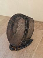 Prachtig antiek Schermmaskerhelm, eind 19e eeuw, metaal €89, Antiek en Kunst, Ophalen of Verzenden