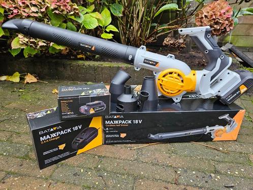 Snoerloze Multi-Blad Blower Met accu en lader 18V nieuw, Tuin en Terras, Bladblazers, Nieuw, Handgedragen, Accu, Ophalen of Verzenden