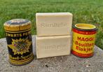 Vintage maggi en thee Blikken & Sunlight Zeep, Ophalen of Verzenden