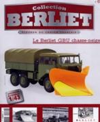 Berliet GBU Sneeuwschuiver schaal 1/43 serie Berliet # 69, Hobby en Vrije tijd, Modelauto's | 1:43, Verzenden, Nieuw, Bus of Vrachtwagen