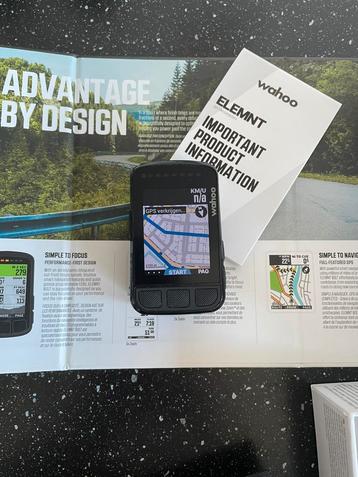Wahoo Element Bolt V2 fietscomputer navigatie beschikbaar voor biedingen