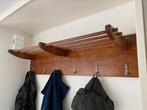 Vintage/retro jaren 60 kapstok (met hoedenplank), Zo goed als nieuw, Minder dan 100 cm, Hout, Ophalen