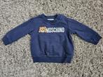 Moschino Sweater met Beertje maat 3-6M Donkerblauw, Moschino, Jongetje, Zo goed als nieuw, Truitje of Vestje
