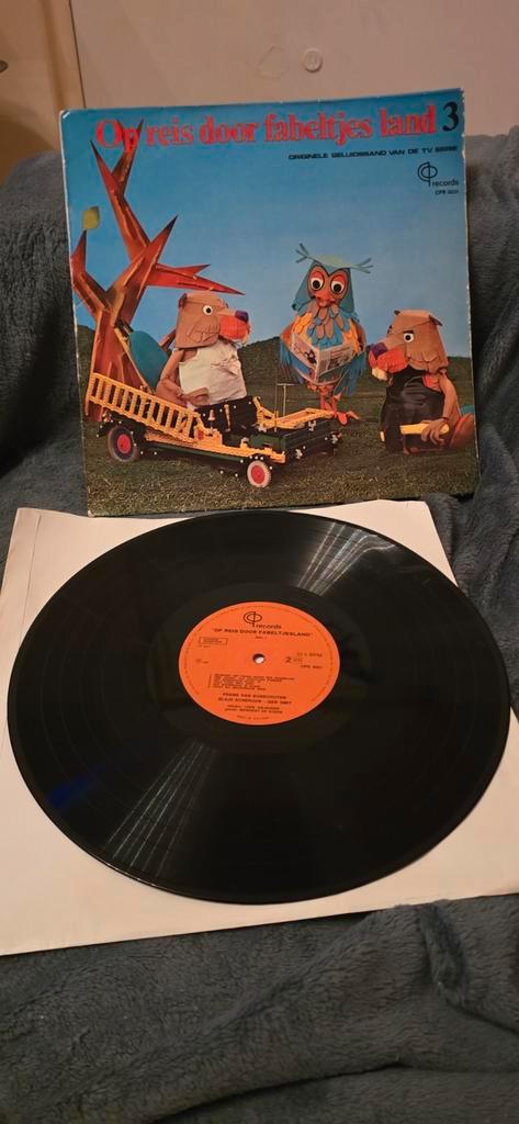 Fabeltjeskrant LP - Op Reis door Fabeltjesland deel 3, Cd's en Dvd's, Vinyl | Kinderen en Jeugd, Zo goed als nieuw, Verhaal of Sprookje