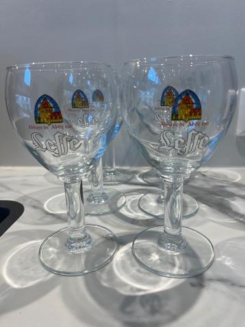 6 Bierglazen Leffe 25 cl. Abbaye de Abdij van Leffe beschikbaar voor biedingen