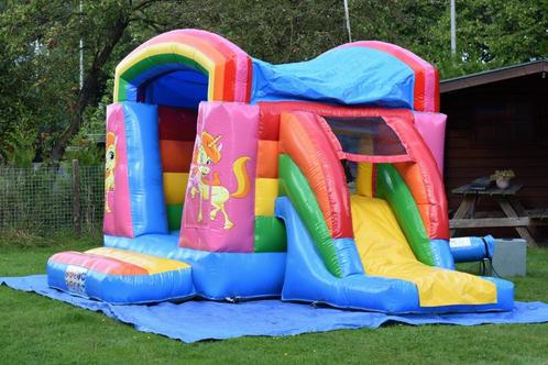 Springkussen unicorn mini, Hobby en Vrije tijd, Feestartikelen | Verhuur, Zo goed als nieuw, Overige, Ophalen