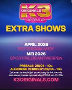 K3 rotterdam ahoy kaarten zaterdag 11 april, Drie personen of meer