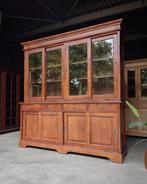 Ruime Teak Buffetkast | Winkelkast | Oude Servieskast #2115, Antiek en Kunst, Antiek | Meubels | Kasten, Ophalen of Verzenden