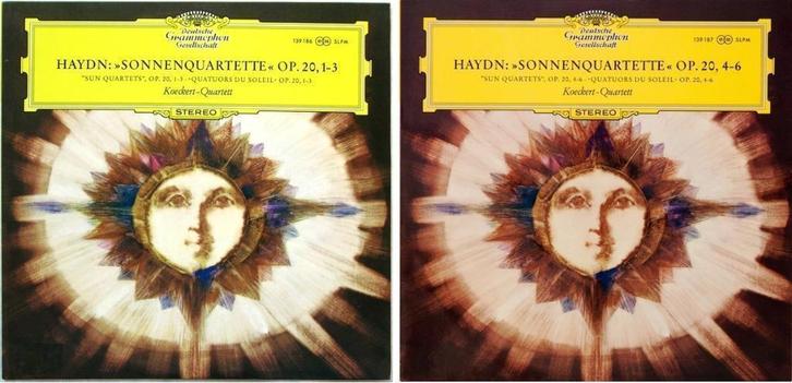 Haydn Koeckert-Quartett Op 20 1-3 4–6 Sonnenquartette 2LP, Cd's en Dvd's, Vinyl | Klassiek, Zo goed als nieuw, Classicisme, Kamermuziek