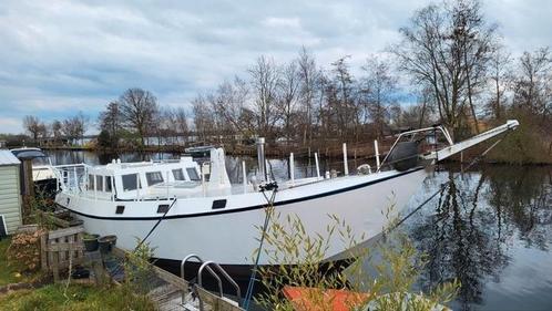 Mooi schip 14,50 met wat aandacht aan de binnenkant nodig., Watersport en Boten, Motorboten en Motorjachten, Gebruikt, Staal, 12 meter of meer