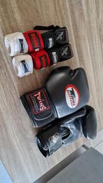 Twins BGVL3 bokshandschoenen 14 oz met bandage, Sport en Fitness, Vechtsporten en Zelfverdediging, Ophalen of Verzenden, Zo goed als nieuw