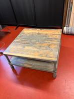 Salontafel, industriële look Riviera Maison, Ophalen, Gebruikt, 50 tot 100 cm, Vierkant