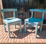 2 Vintage stevige peuterstoeltjes, kinderstoeltjes, Kinderen en Baby's, Kinderkamer | Tafels en Stoelen, Ophalen, Stoel(en)