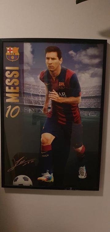 Poster van messi beschikbaar voor biedingen